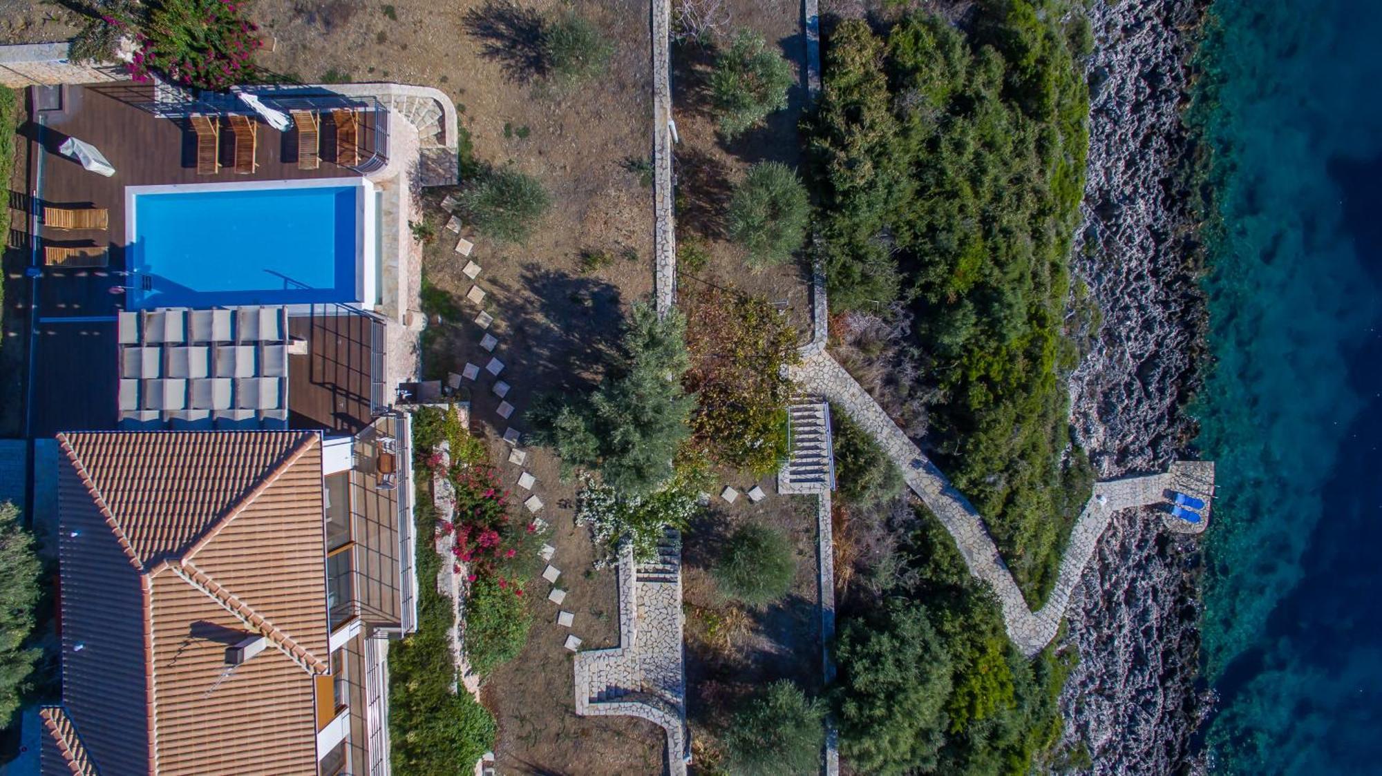 Iris Villas Lefkada - Marine Villa With Private Sea Access Syvota Dış mekan fotoğraf